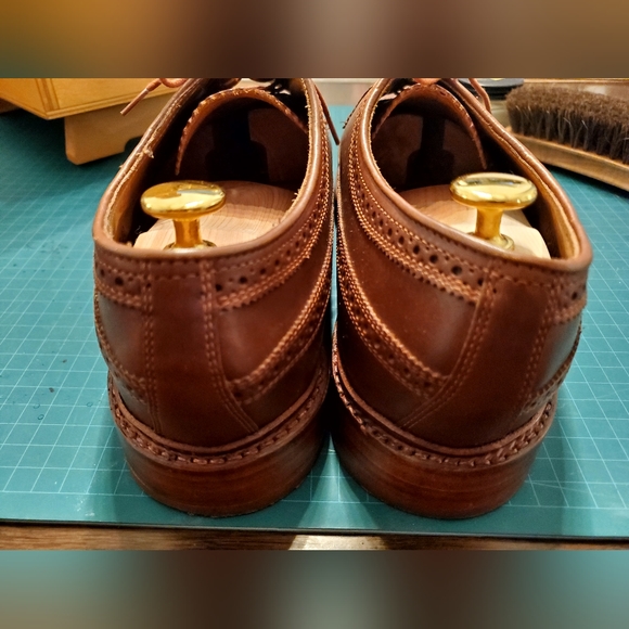 Florsheim - Goodyear Welted - RUST Veblen long wing derby/blucher. - Picture 6 of 8